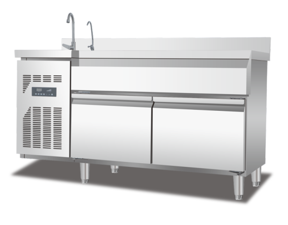 Refrigeration mixing table