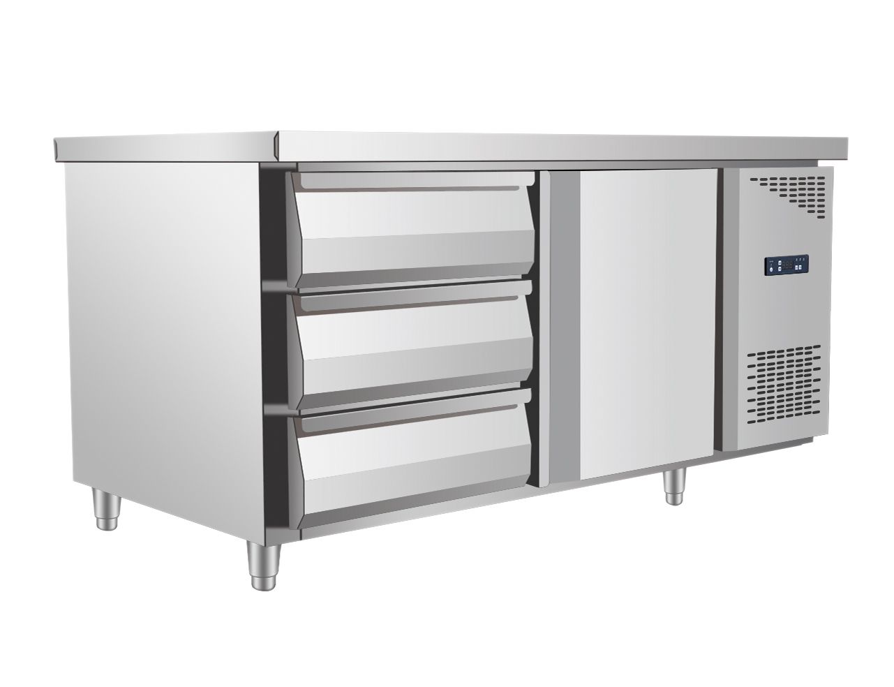 一門三抽屜工作臺(tái)